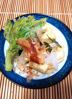 「ふきのとうの米粉天ぷら」作り方とレシピ