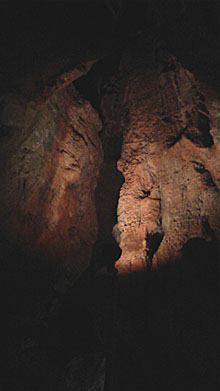 龍河洞の内部写真2